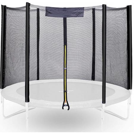 Sens Design Veiligheidsnet trampoline - 6 palen, Ø244cm