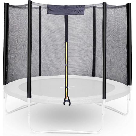 Sens Design Veiligheidsnet trampoline - 6 palen, Ø305cm