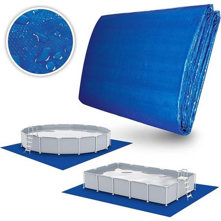 Sens Design ondervloer zwembad grondzeil ondertapijt zwembad - 335 x 335 cm