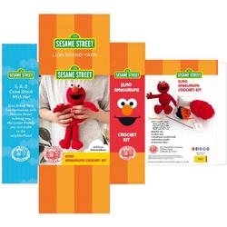 Lion Brand - Sesamstraat Amigurumi Kit - Elmo