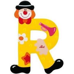 Letter R Clown 10 cm