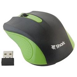 Shark OptiPlus - draadloze muis 2.4Ghz - groen