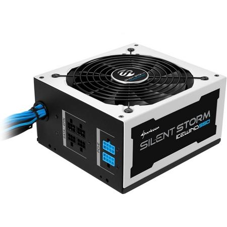 Sharkoon SilentStorm Icewind 550W 550W ATX Zwart, Wit power supply unit