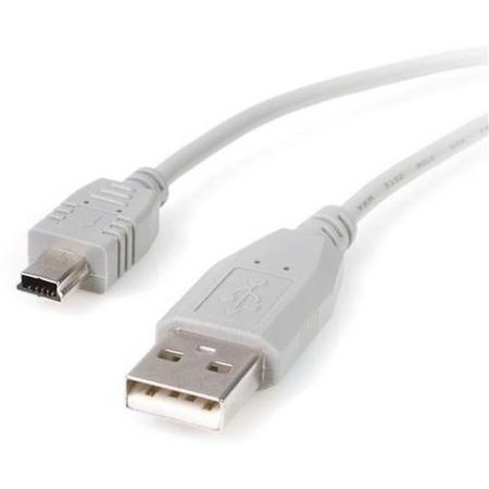 Sharkoon USB 2.0 A Male naar USB 2.0 Mini Male - 50 m