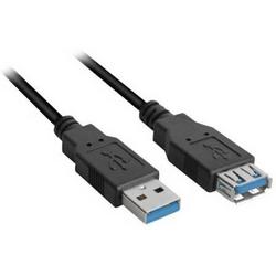 Sharkoon USB 3.0 A Male naar USB 3.0 A Female - 3 m
