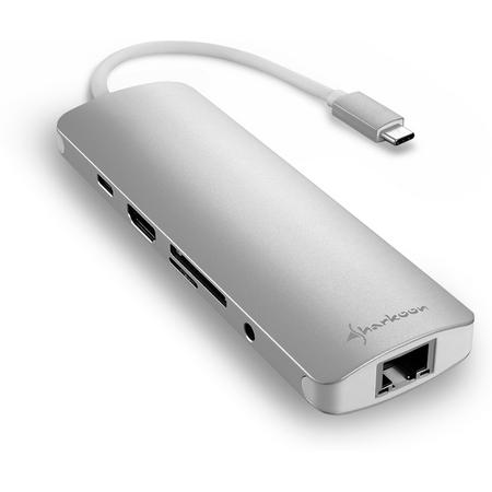 Sharkoon USB 3.0 Type C Combo Adapter Dockingstation
