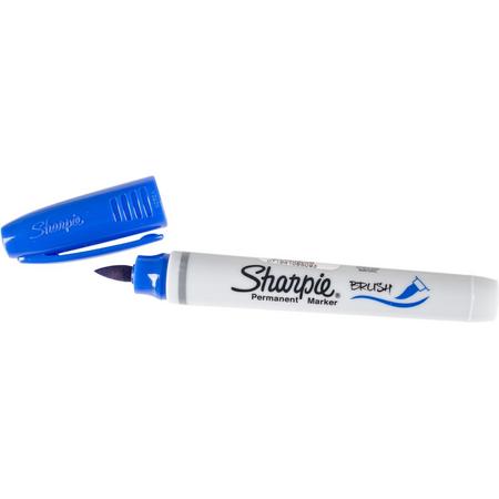 Sharpie Brush Tip Blauw