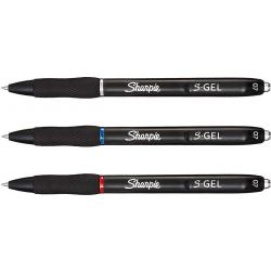 Sharpie pen S-Gel multipack – blue, black, red