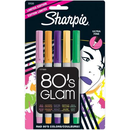 Sharpie set 80s Glam