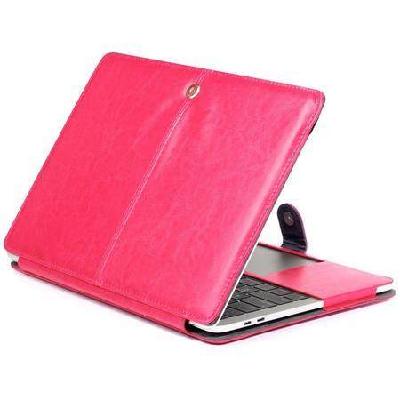 Shop4 - MacBook 13 inch Pro (2017) Hoes - Book Cover Cabello Roze