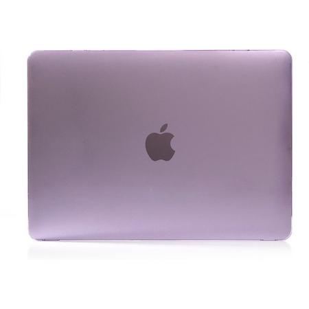 Shop4 - MacBook Air 13 inch (2018) Hoes - Hardshell Cover Paars
