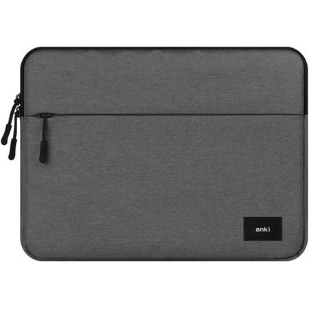 Shop4 - MacBook Pro 13 inch (2018) Sleeve - Anki Series Grijs