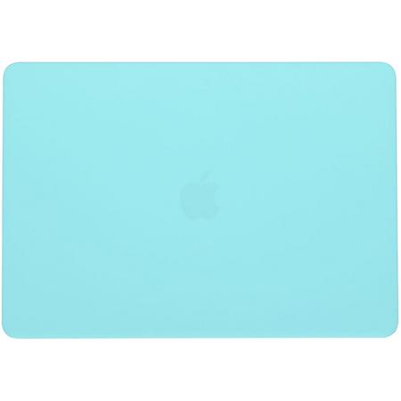 Shop4 - MacBook Pro 16-inch (2019) Hoes - Hardshell Cover Mat Licht Blauw