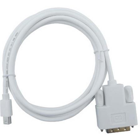 Vido - Thunderbolt naar DVI voor MacBook. MacBook Pro en MacBook Air Kabel 1.8m Wit