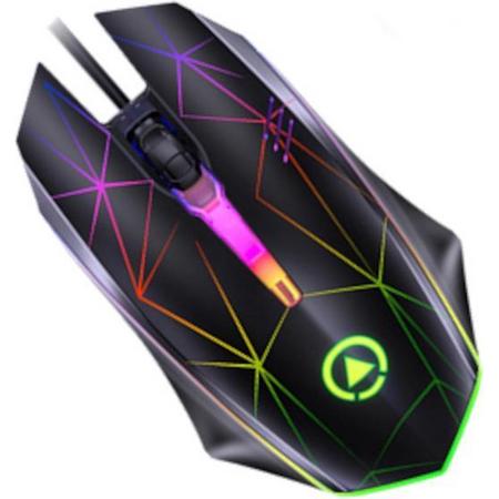 Shopmore - G6 - Gaming muis - RGB - Ergonomisch - 1200 dpi