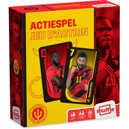 Rode Duivels - Diables Rouges - Belgian Red Devils - EK 2021 - Shuffle  - Kaartspel - Actiespel