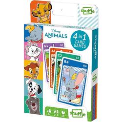   Kaartspel 4-in-1 Disney Animals 56 X 87 Mm Karton