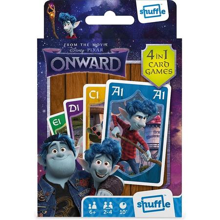 Shuffle Kaartspel 4-in-1 Disney Pixar Onward Karton 32-delig