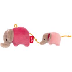 sigikid Grasp toy elephants pink, Red Stars 42291