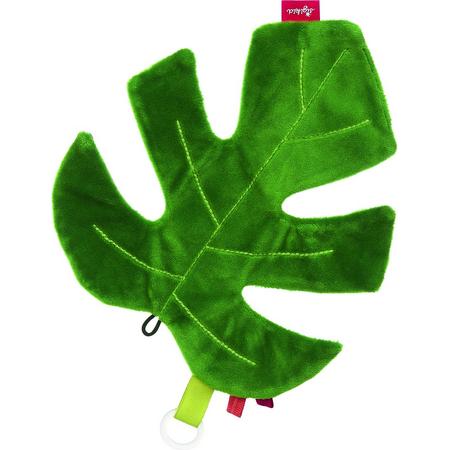 sigikid Rustling leaf monstera with dummy holder 42320
