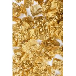 500x Rozenblaadjes Metallic Goud - Feest Thema Bruiloft Rozen