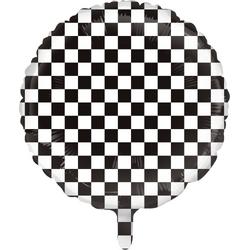 Folieballon Race vlag 18