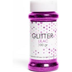 Glitter Lila 100 gram - Knutselen Glitters