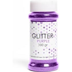 Glitter Paars 100 gram - Knutselen Glitters