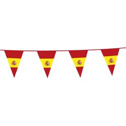 Vlaggenlijn Spanje 10 Meter - Voetbal EK WK Landen Feest Versiering Decoratie