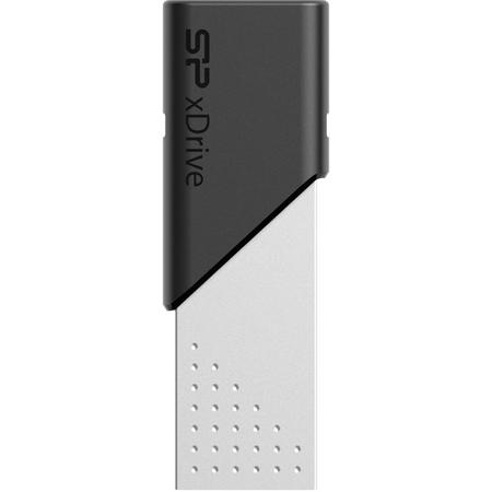 Silicon Power 32GB xDrive Z50 USB 3.1/ Lightning dual flashdrive Titanium