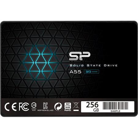 Silicon Power Ace A55 256GB 3D NAND SSD , max R/W 560/530 MB/s