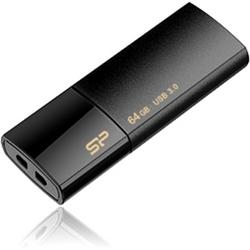 Silicon Power Blaze B05 64GB USB 3.0 (3.1 Gen 1) USB-Type-A-aansluiting Zwart USB flash drive