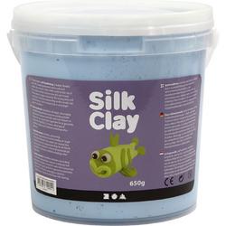 Silk Clay, neon blauw, 650 gr