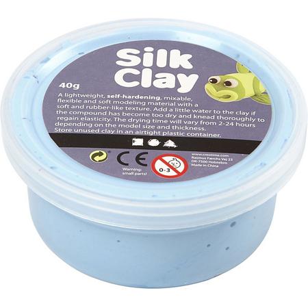 Silk Clay Klei Neon Blauw 40 Gram (79117)