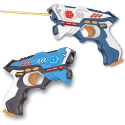 Silvergear Laserguns Set - Lasergame - Duoset met 2 Laserguns - Afstand tot 40 meter - Kindvriendelijk Infraroodlicht