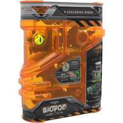 SilverLit Biopod Dino set van 4 - Bouw je eigen Dino - Oplichtende ogen - Met geluid