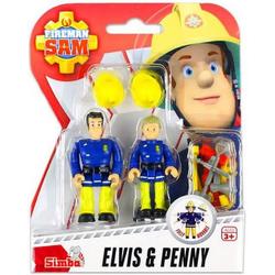 Brandweerman Sam Speelfiguren - Elvis en Penny
