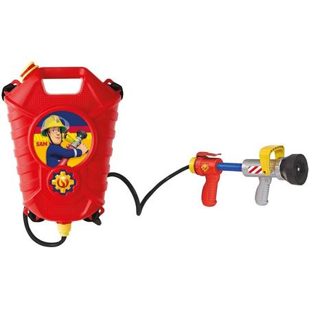 Simba Brandweerman Sam Water Blaster Backpack 29 Cm