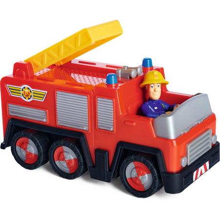 Brandweerman Sam Jupiter met Brandweerman Sam Figuur - Speelgoedvoertuig - vanaf 3 jaar