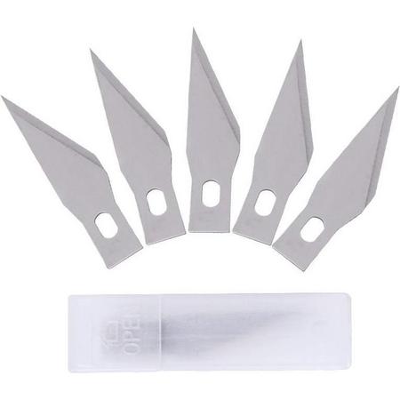 Simple Art 5x reserve mesjes voor hobbymes standaard  No:11/5pcs