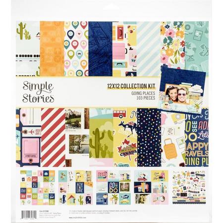 Simple Stories: Going Places Collection Kit 12