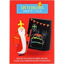 Sinterklaas krasblok - toverblok - Schoencadeau - Sinterklaas Kinder kleurboek