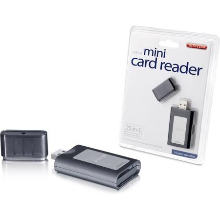 Sitecom USB 2.0 Mini Card Reader MD-009