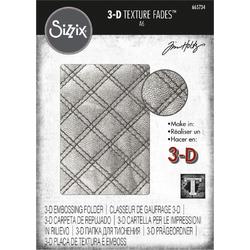   3D Embossing Folder - Texture Fades - Quilted