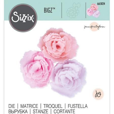 Sizzix Bigz Snijmal - Cabbage rose