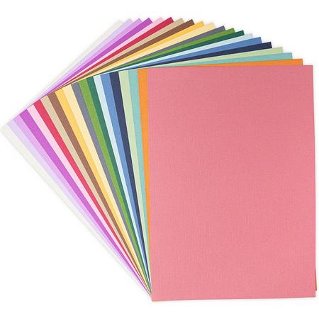 Sizzix Surfacez Cardstock 8 - A4 - Muted Colors - 80stuks