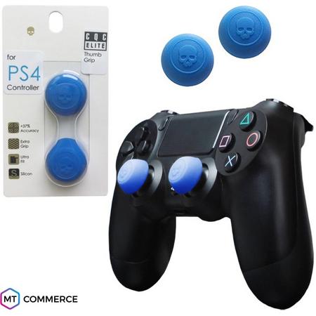 Skull & Co CQC Elite thumbsticks voor PS4 - PlayStation Controller Thumb Grips - Blauw