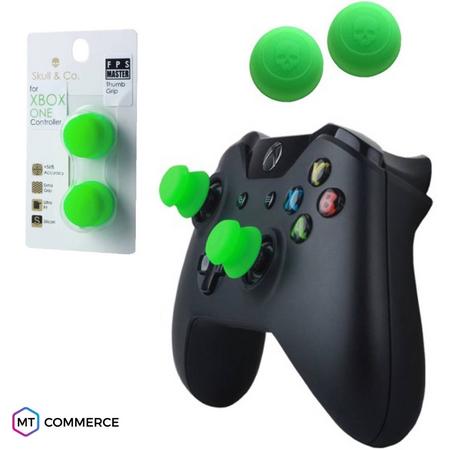 Skull & Co FPS Master thumbsticks voor Xbox One - Xbox One Controller Thumb Grips - Groen