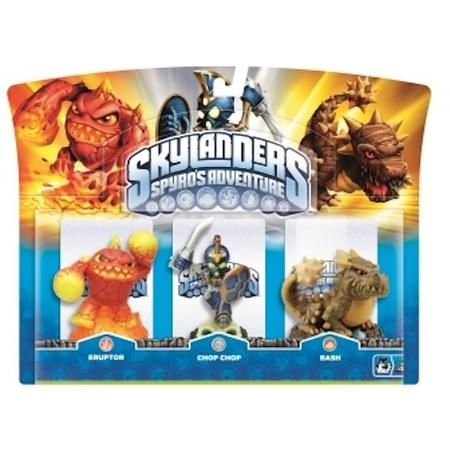Skylanders Spyros Adventure: Triple Pack Chop Chop, Bash, Eruptor