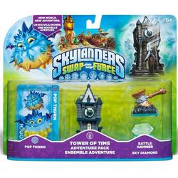 Skylanders Swap Force: Adventure Pack Pop Thorn, Tower of Time, Battle Hammer, Sky Diamond